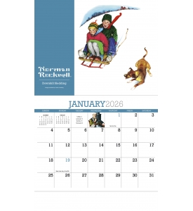 Norman Rockwell Wonderful World Calendar