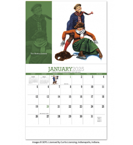 Norman Rockwell Wonderful World Calendar