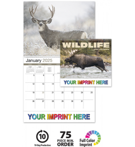 Wildlife II Spiral Calendar