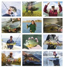 2025 Fisherman's Guide Promotional Wall Calendar | 10-7/8" x 18" Staple  Bound; Drop Ad Imprint Marketing Calendars