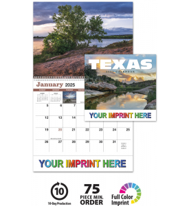 Texas Spiral Calendar
