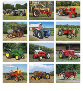 Legendary Tractors Spiral Calendar