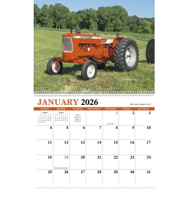 Legendary Tractors Spiral Calendar