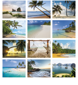 Beaches Calendar II
