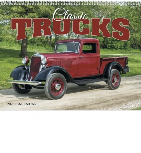 Classic Trucks Spiral Calendar