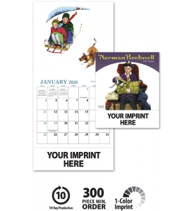 Norman Rockwell Mini Calendar
