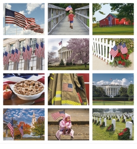 I Love America Calendar