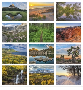 Scenic Inspiration Calendars