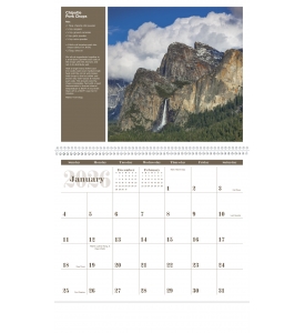 America the Beautiful with Recipes Calendar