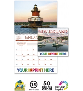 New England Scenes Calendar