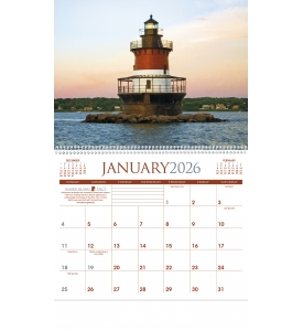 New England Scenes Calendar