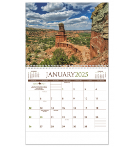 Texas State Calendar