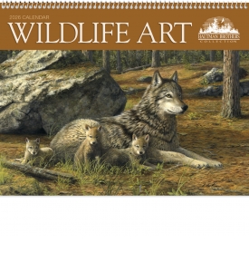 Wildlife Art by the Hautman Brothers Calendar
