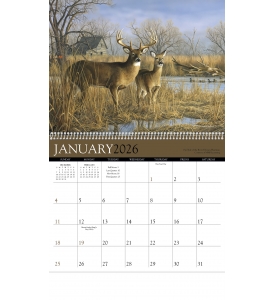 Wildlife Art by the Hautman Brothers Calendar