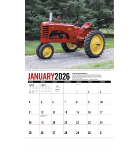 Antique Tractors Calendar
