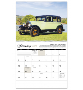 Antique Cars Calendar