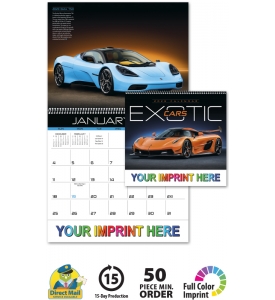 Exotic Cars Calendar