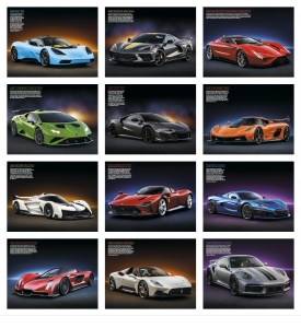 Exotic Cars Calendar