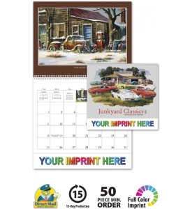 Junkyard Classics by Dale Klee Calendar