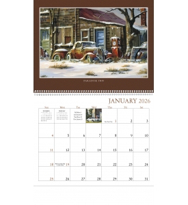 Junkyard Classics by Dale Klee Calendar