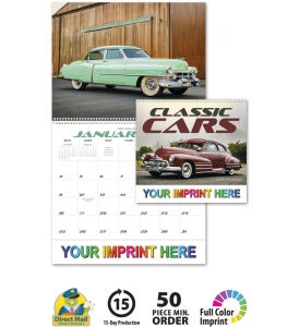 Classic Cars Calendar