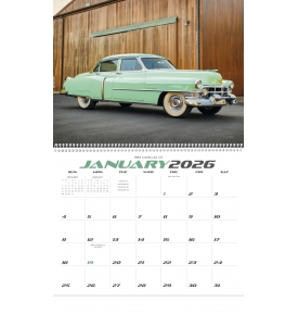 Classic Cars Calendar