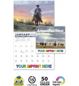 American West by Tim Cox Calendar