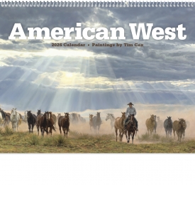 American West by Tim Cox Calendar