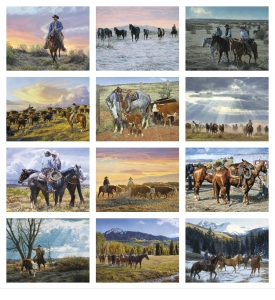 American West by Tim Cox Calendar