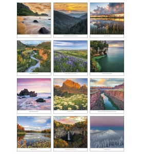 Beautiful America I Calendar