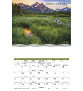 Catholic Scenic Calendar