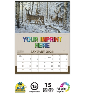 Wildlife Art (12 Sheet) Calendar