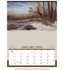 Wildlife Art (12 Sheet) Calendar
