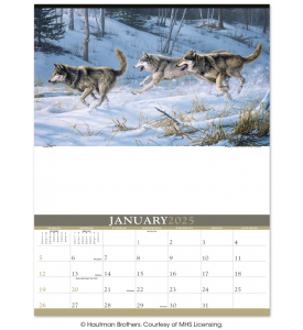 Wildlife Art by the Hautman Brother Calendars