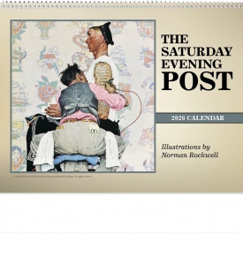 The Saturday Evening Post by Norman Rockwell, Large Pocket Calendar