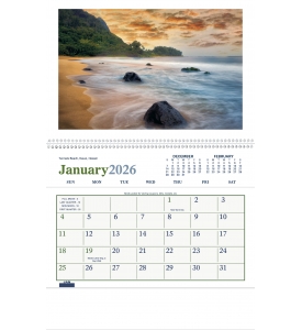 Beautiful America Pocket Calendar