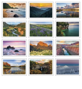 Beautiful America Pocket Calendar