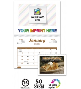 Home Cooking Guide Pocket Calendar (Single Image, 8&quot; x 12&quot;)