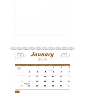Home Cooking Guide Pocket Calendar (Single Image, 8&quot; x 12&quot;)