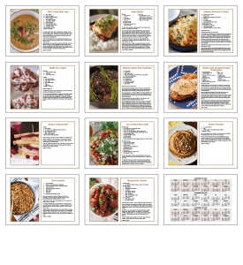 Home Cooking Guide Pocket Calendar (Single Image, 8&quot; x 12&quot;)