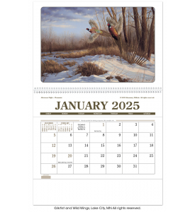 Wildlife Art Pocket Calendar