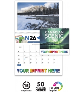 Canadian Scenic Pocket Calendar