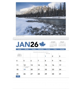 Canadian Scenic Pocket Calendar