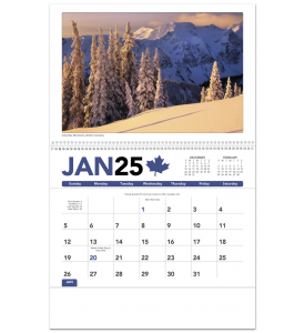 Canadian Scenic Pocket Calendar