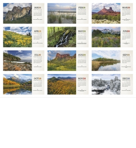 American Splendor Desk Calendar