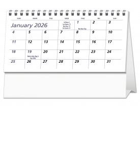 Econo 12-Sheet Desk Calendar