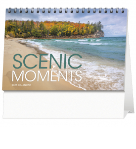 Scenic Moments Large Desk Calendar
