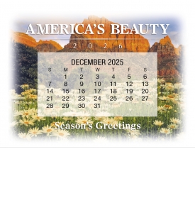 Triumph America&#039;s Beauty Desk Calendar