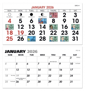 The Legacy Desk Calendar
