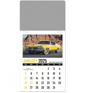 Triumph Memorable Muscle Stick Up Calendar, Foil Stamped